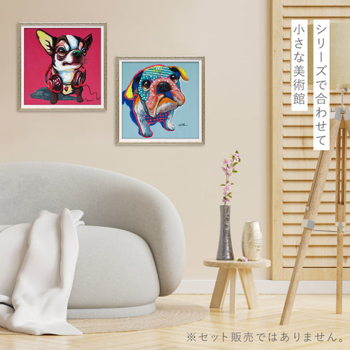 オイルペイントアート カラーブル 33×33cm.|s5